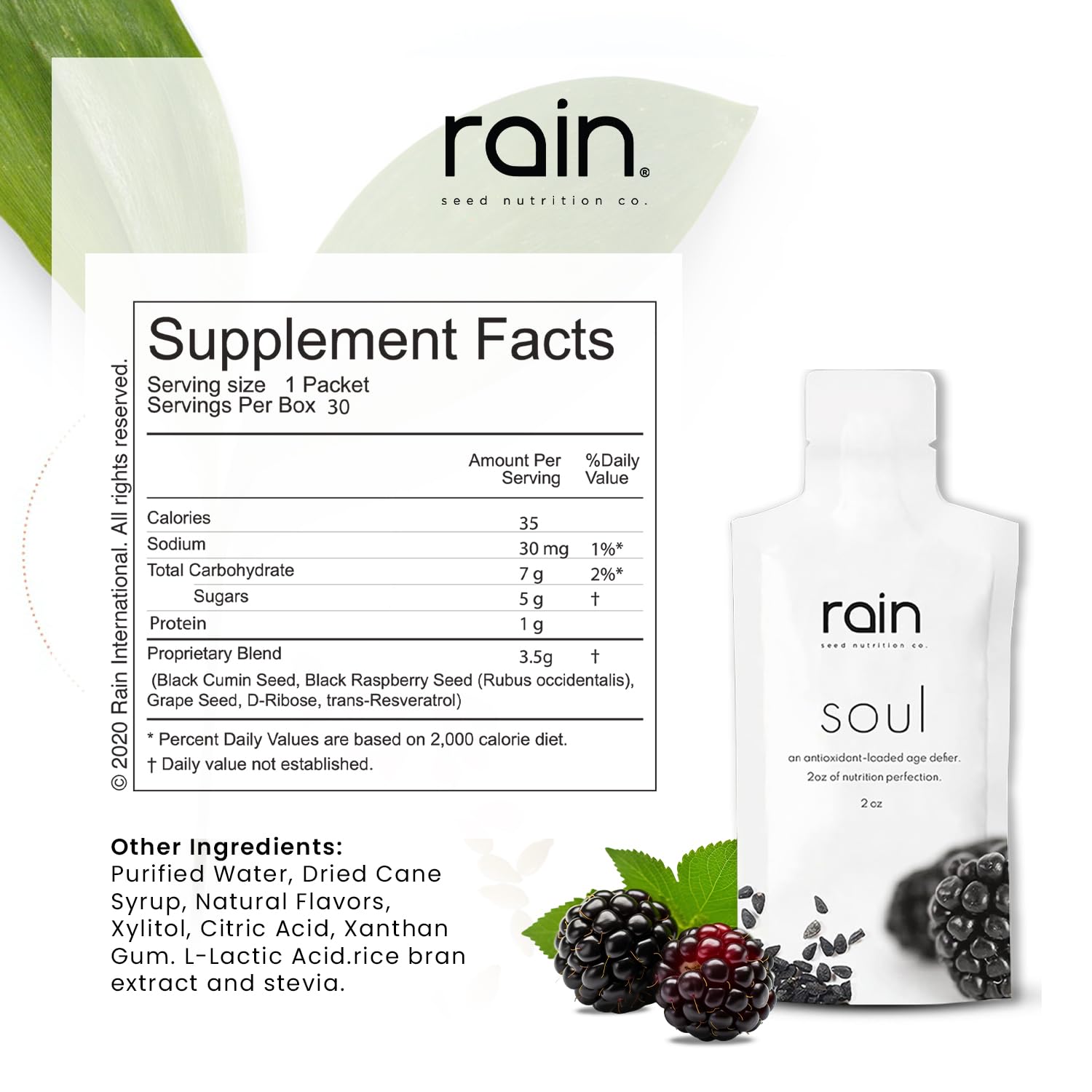 Soul Super Supplement - Powerful Nutrient-Rich Formula with Vitality-Boosting Ingredients for Wellness & Immune Support - 60 Pouches (2 Boxes) - Ideal for Daily Energy, Immune Health & Active Lifestyle