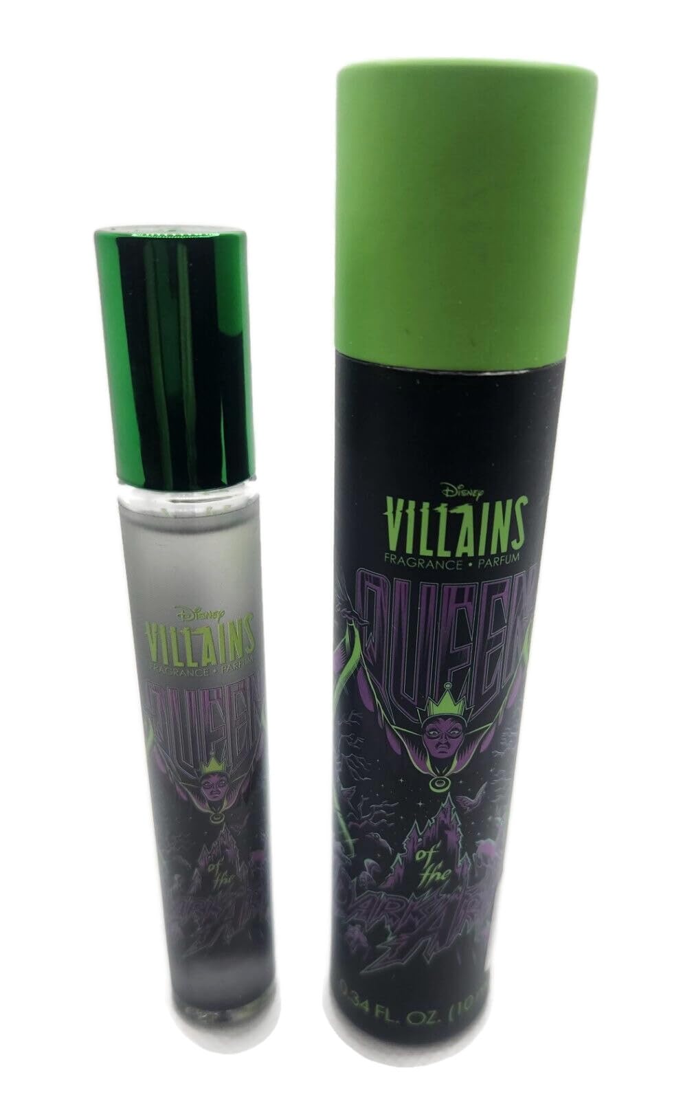 Villains Queen of the Dark Arts Rollerball Perfume - Mini Travel Size (0.34 oz) - Gothic Fragrance for Women, Perfect for Purse & On-the-Go