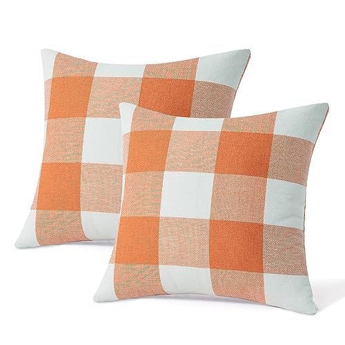 Orange and White