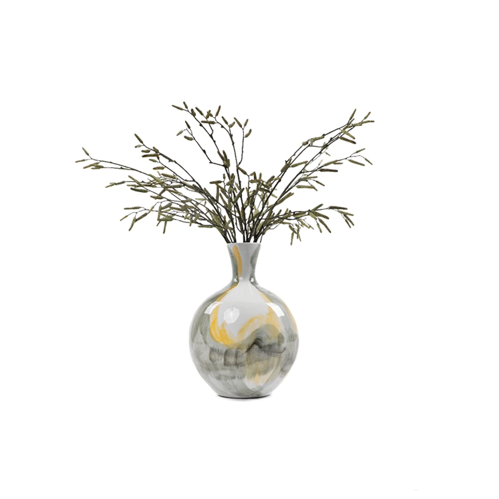Jinyi2016SHOP Artificial Potted Plants - Lifelike Fake Greenery for Home, Office & Hotel Decor - Low Maintenance Faux Plants for Indoor Spaces, Desks & Reception Areas