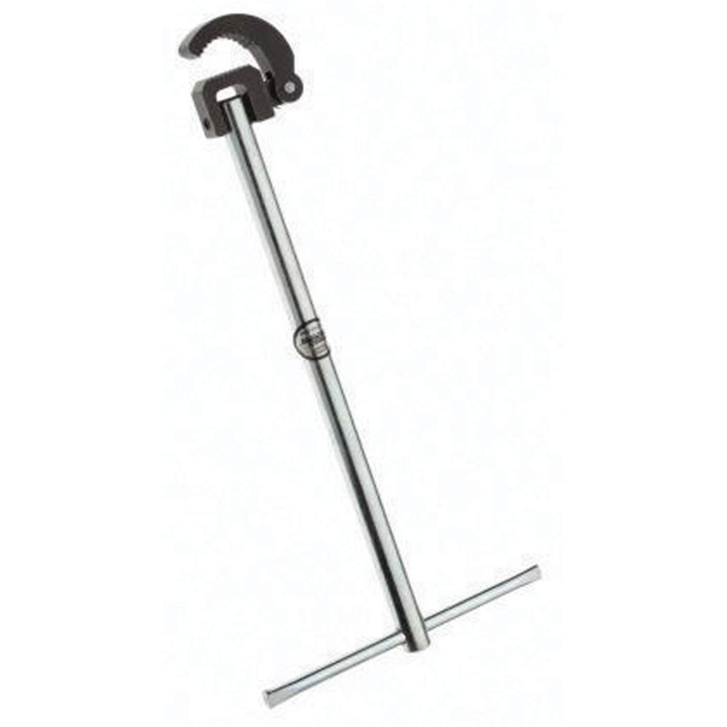 Superior Tool 3811 - 11 Inch Basin Wrench for Plumbing, Faucet Installation & Tightening Hard-to-Reach Nuts - Perfect for DIY Home Repairs and Professional Plumbing Work