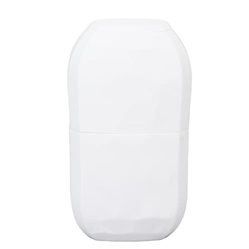 Ice Roller for Face and Eye - Reusable Silicone Facial Massager for Puffiness Reduction & Skin Tightening - DIY Skincare Tool for Home Spa, Morning Routine & Post-Workout Recovery (White)