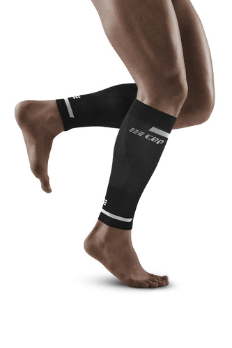 Men's Run 4.0 Compression Calf Sleeves - Black - Improve Performance & Recovery for Running, Sports & Workouts