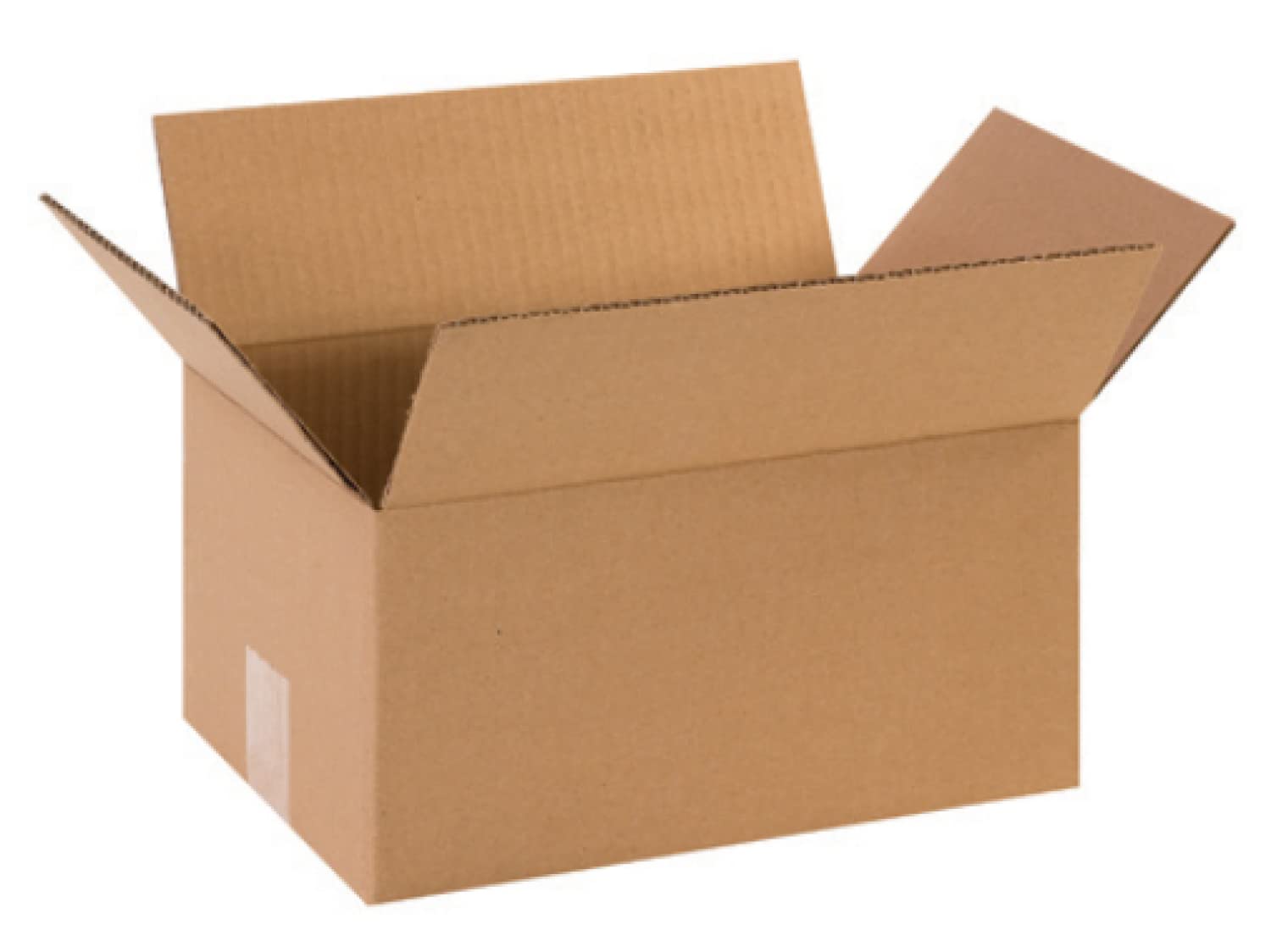 100 Pack 12x8x6 Inch Corrugated Cardboard Shipping Boxes - Secure Seal Moving & Mailing Cartons for Ecommerce, Storage & Home Organization