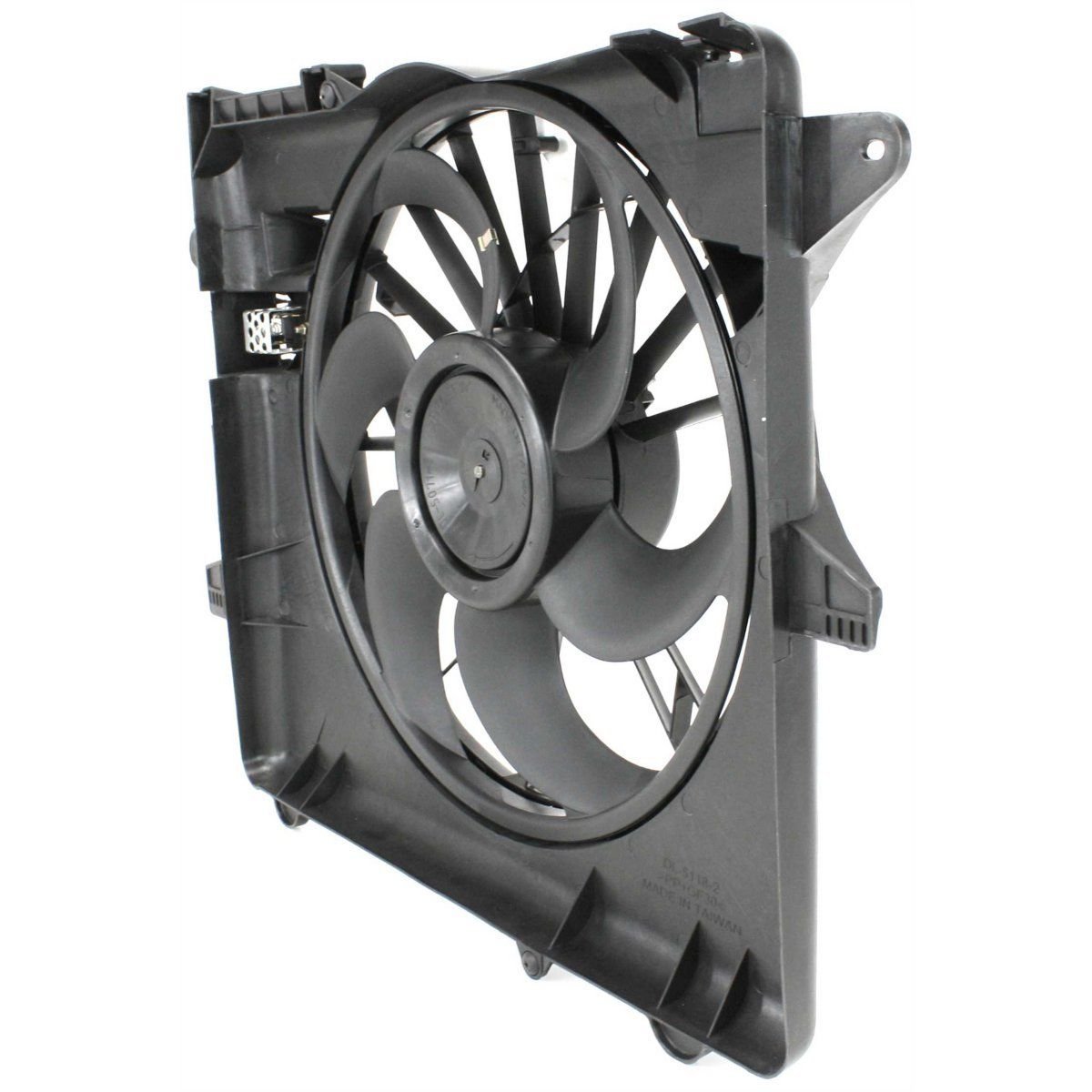 High-Performance Radiator Cooling Fan for 2005-2012 Ford Mustang GT V6 V8 - Direct Fit Replacement Part - Perfect for Summer Driving & Heavy Traffic Conditions