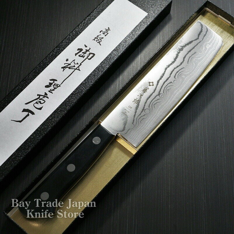 Tojiro Basic Damascus VG10 Nakiri Knife 6.5