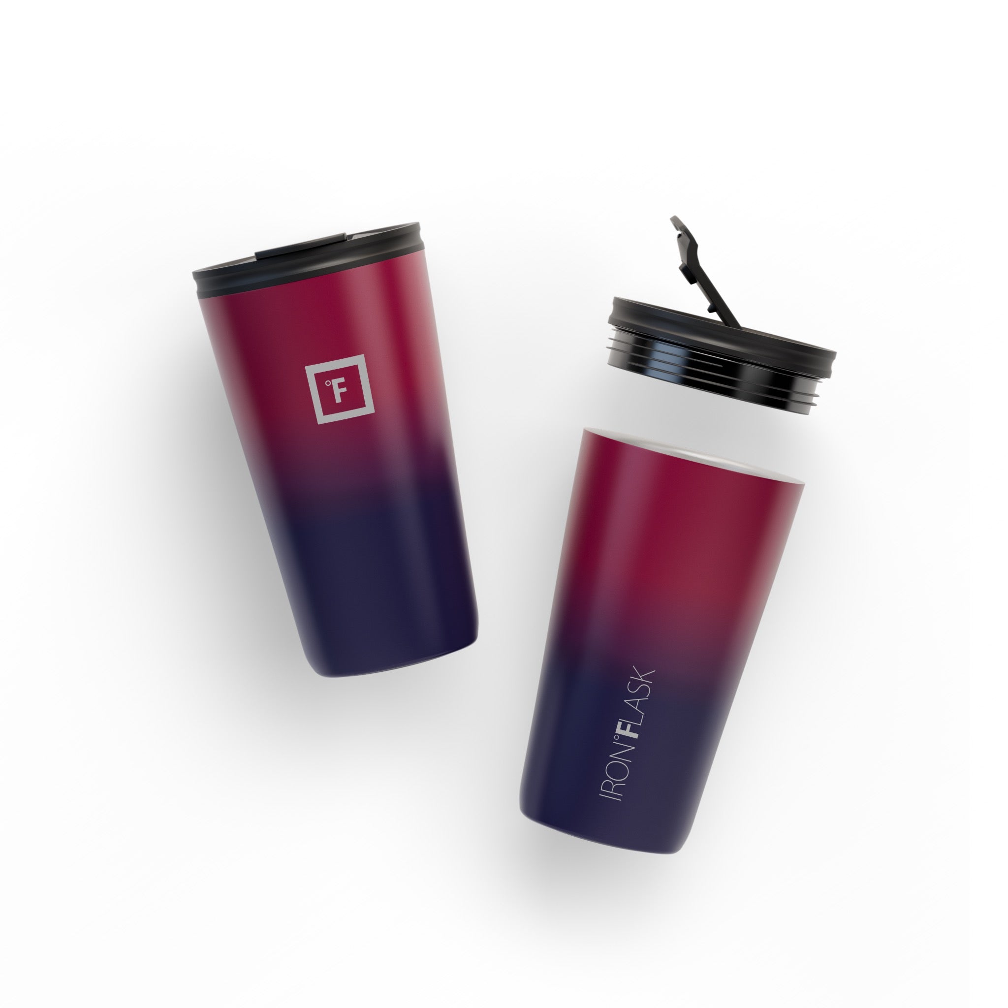 16 Oz Classic Tumbler 2.0 - Insulated Stainless Steel Travel Mug with Lid & Straw - Perfect for Coffee, Tea & Cold Drinks - Ideal for Office, Gym & Outdoor Activities