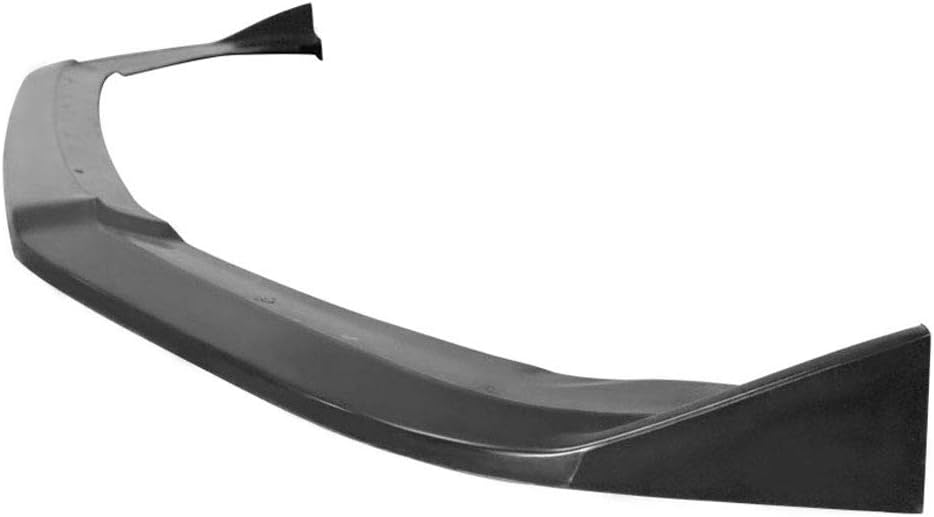 2019-2021 Honda Civic CS Style Front Bumper Lip Spoiler - Unpainted Matte Black Polyurethane Splitter for Sporty Look | Perfect for Car Enthusiasts & Street Racing
