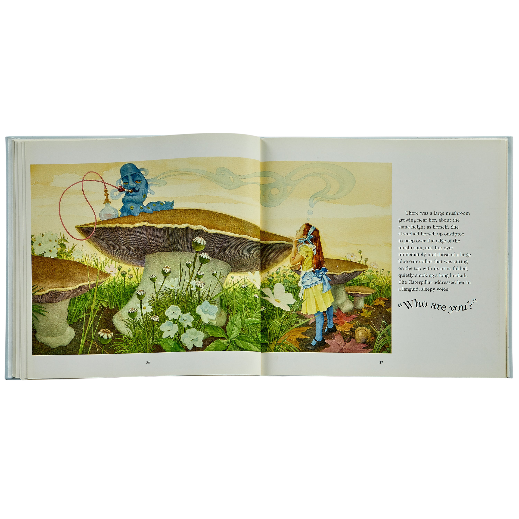 Alice's Adventures in Wonderland Hardcover Book - Premium Ice Bonded Leather Edition | Classic Fantasy Novel for Book Collectors & Literary Gifts