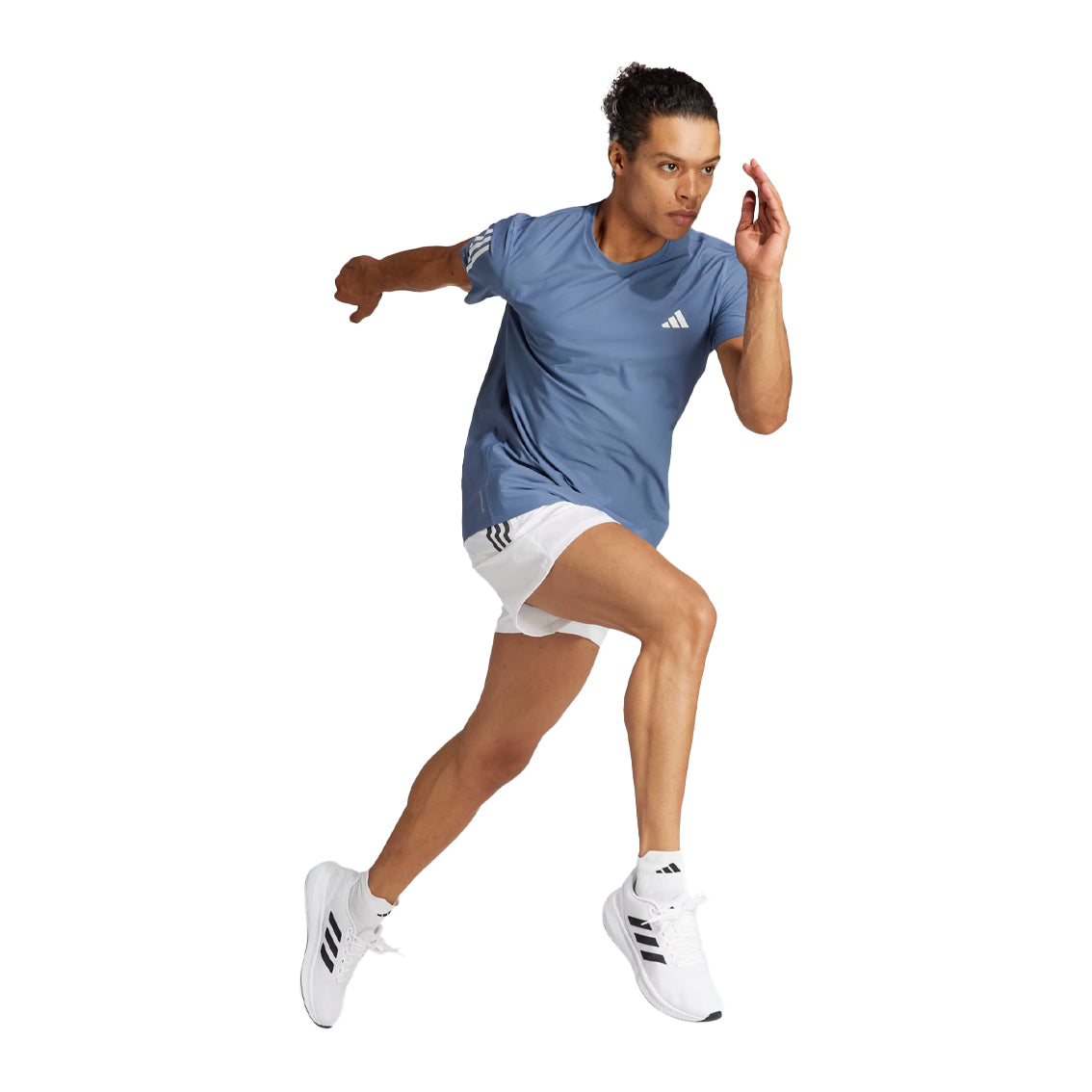 Men's Adidas Own The Run Tee - Lightweight Running Shirt for Training & Gym Workouts - Moisture-Wicking Performance Top for Jogging, Fitness & Active Lifestyle