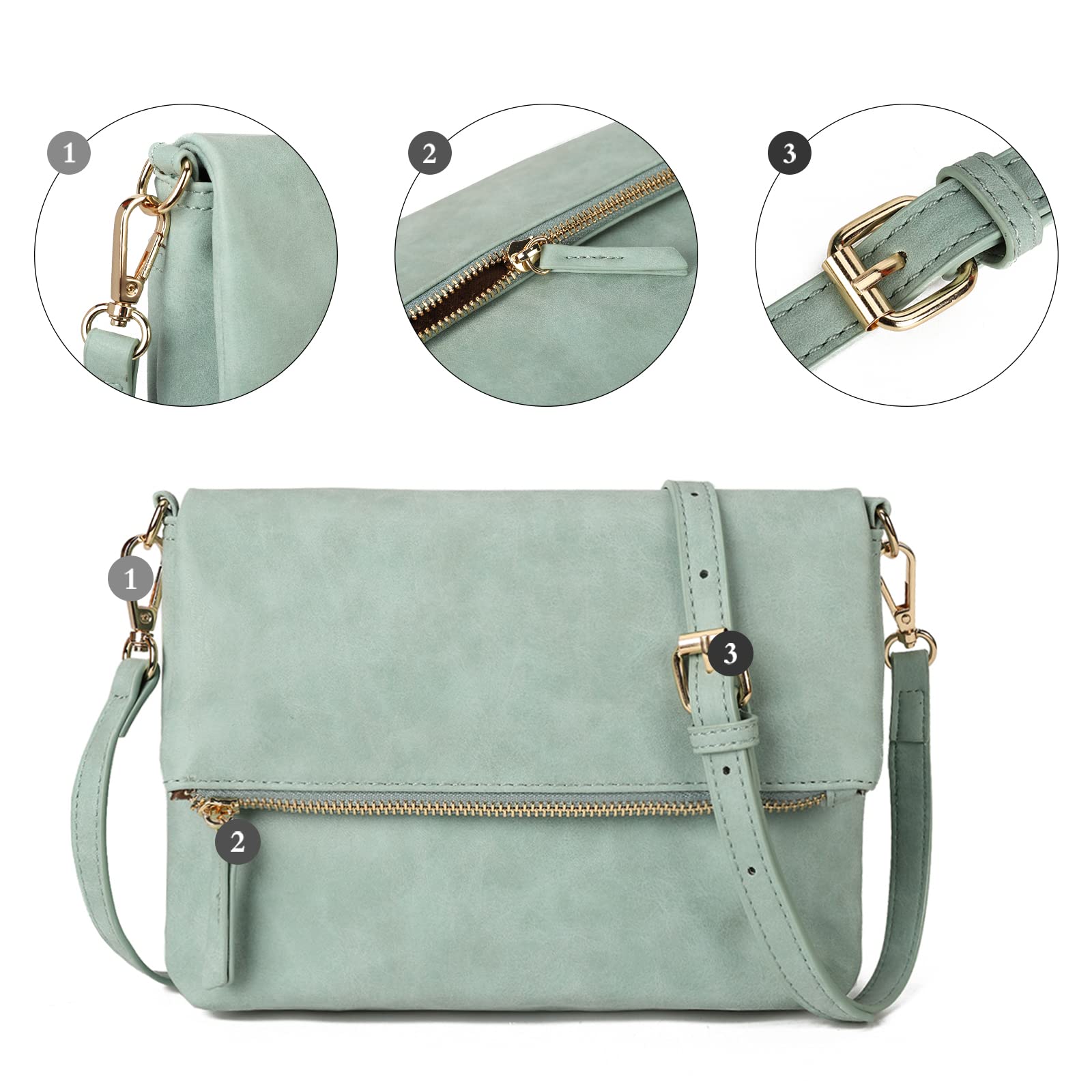 Stylish Gladdon Crossbody Bags for Women - Fashionable Shoulder Purse with Adjustable Strap | Perfect for Travel, Shopping & Everyday Use