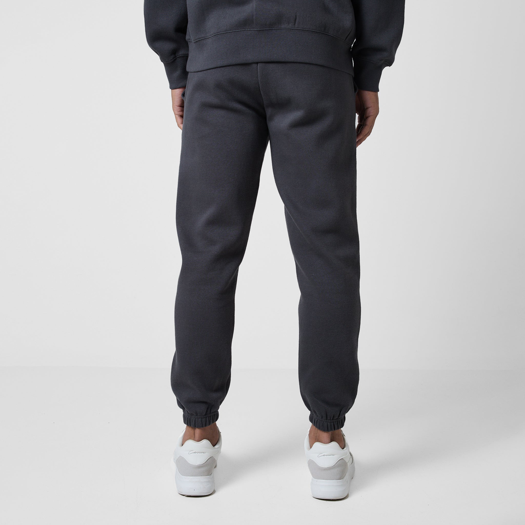 Stacked Varsity Tracksuit for Men & Women | Charcoal Grey Jogger Set - Comfortable Athletic Wear for Gym, Running & Casual Street Style