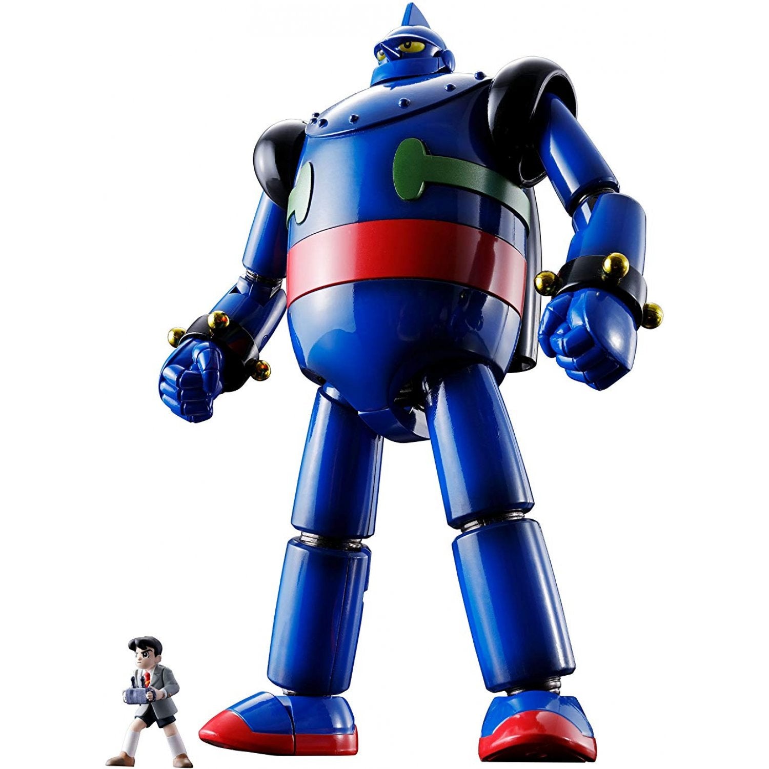 Bandai Soul of Chogokin GX-24R Tetsujin 28 Go Music Loaded Version - Premium Die-Cast Metal Action Figure Collectible for Anime Fans | Perfect for Display & Gifting