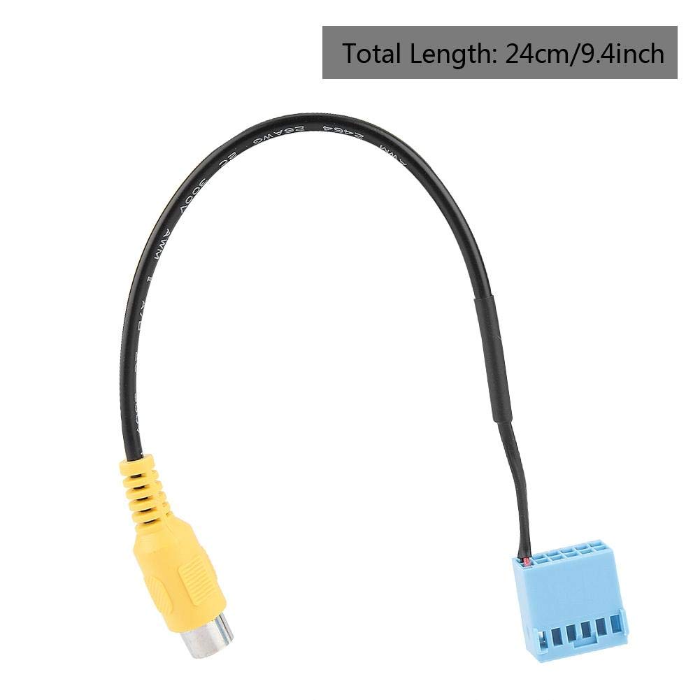Original Rear Camera Cable, Car Rear View Camera Adapter Cable for VW Golf 5 6 MK5 MK6 B6 | Replacement Backup Camera Wiring Harness | Compatible with Volkswagen Vehicles | Perfect for DIY Installation & Car Upgrades