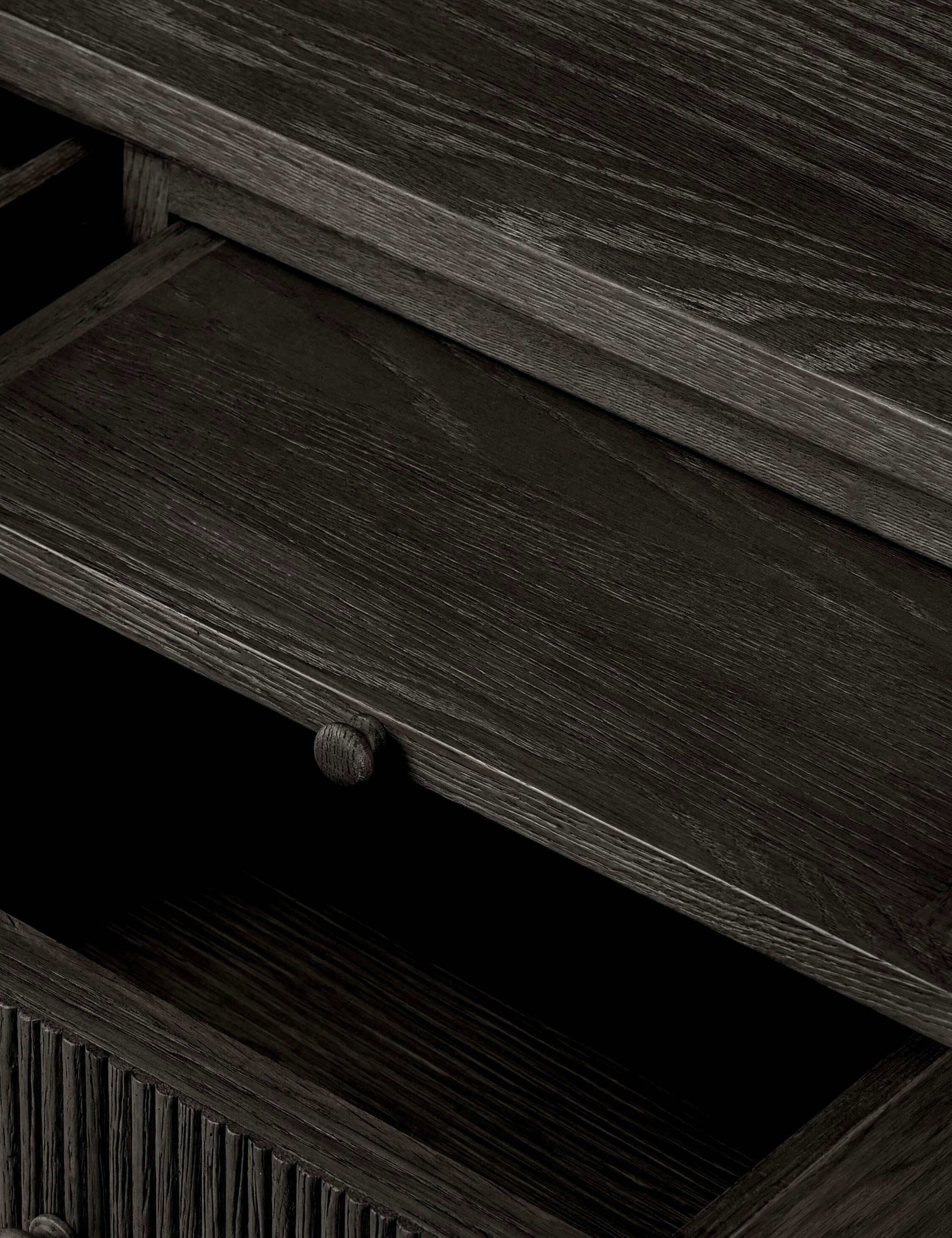 Amber Lewis x Four Hands Bush Desk - Modern Wooden Writing Desk for Home Office, Study & Workspace - Perfect for Remote Work & Small Spaces