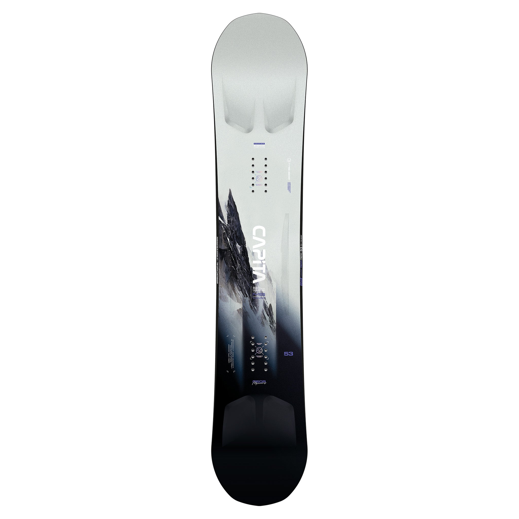 CAPiTA Mega Mercury Snowboard 2025 - All-Mountain Freestyle Snowboard for Men & Women | Perfect for Powder, Park & Pipe Riding | Durable Construction for Advanced Riders