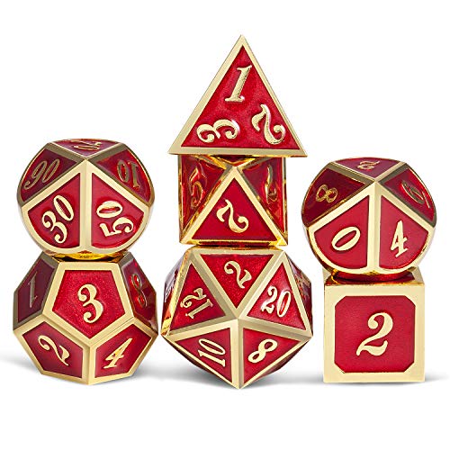 Ruby Red With Gold