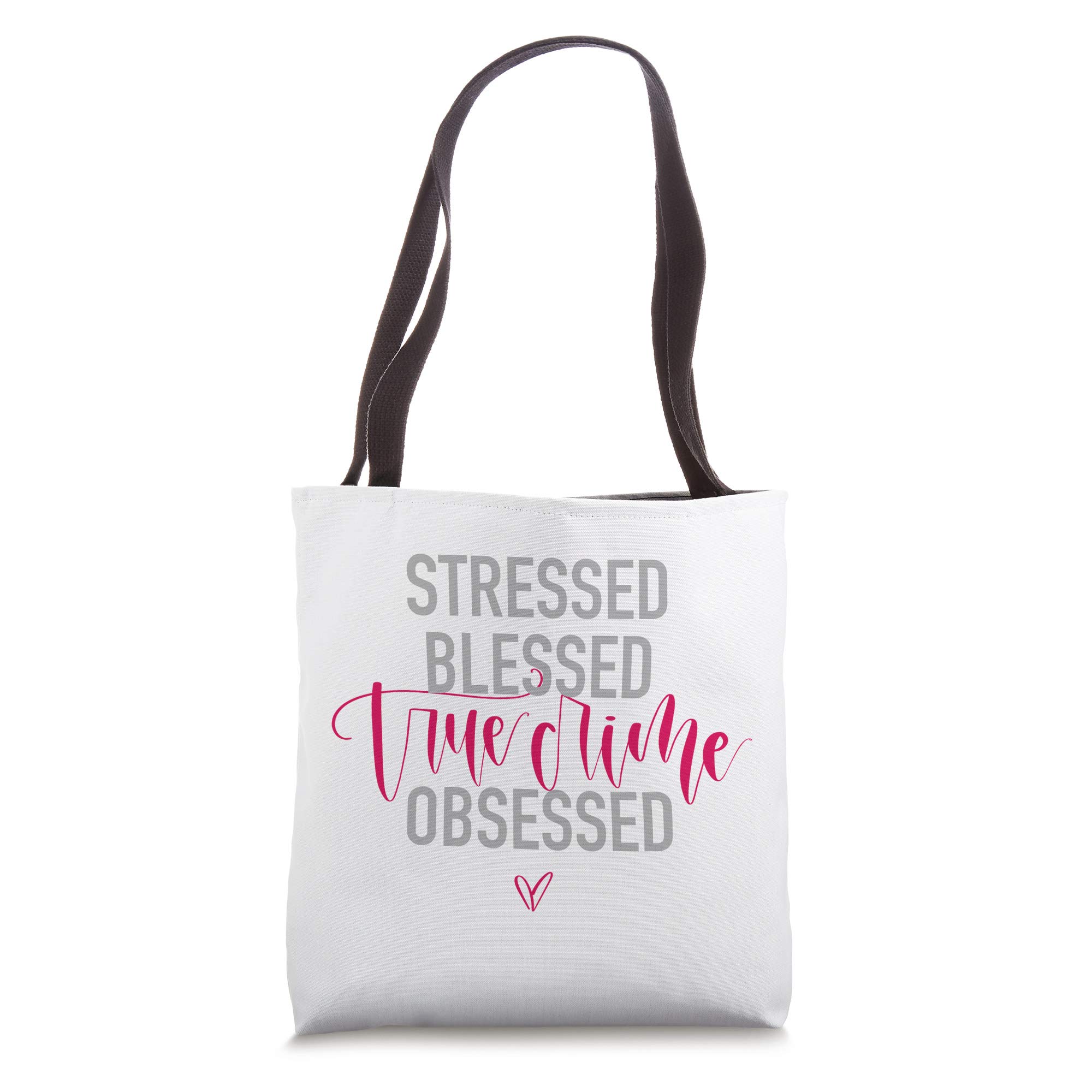 True Crime Gifts for Women - Cute & Stylish Tote Bag JLZ047 - Perfect for Book Lovers, Mystery Fans & Everyday Use