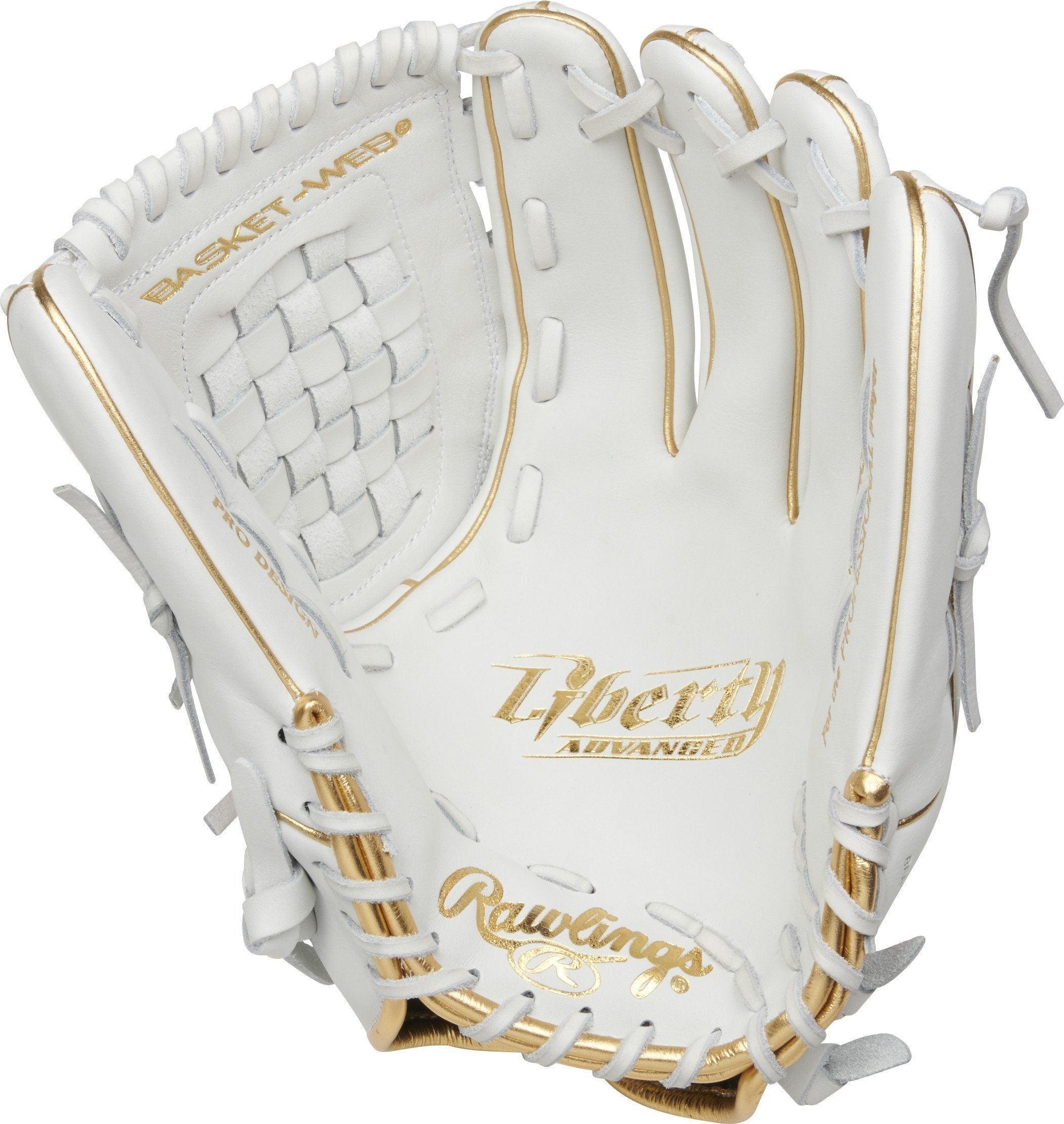 Rawlings Liberty Advanced 12.5 Fastpitch Softball Glove RLA125KRG - Premium Leather Glove for Fastpitch Softball Players | Perfect for Training, Games & Competitive Play