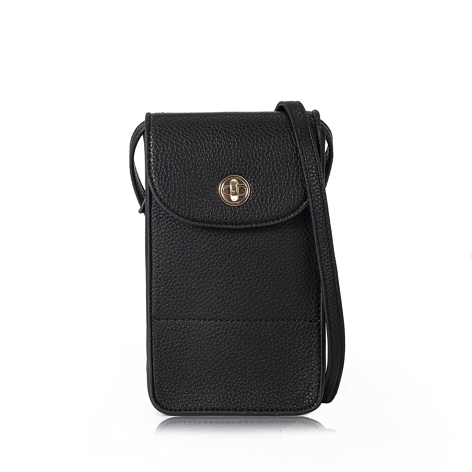 Women's Crossbody Bag with Touchscreen Window - Small Phone Purse for Everyday Use, Travel & Shopping