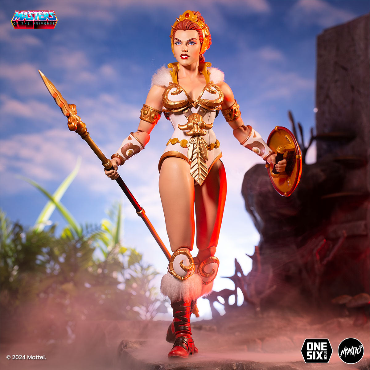 Masters of the Universe Teela 1/6 Scale Collectible Action Figure - Timed Limited Edition - Perfect for Display, Gifts, and He-Man Fans Collection