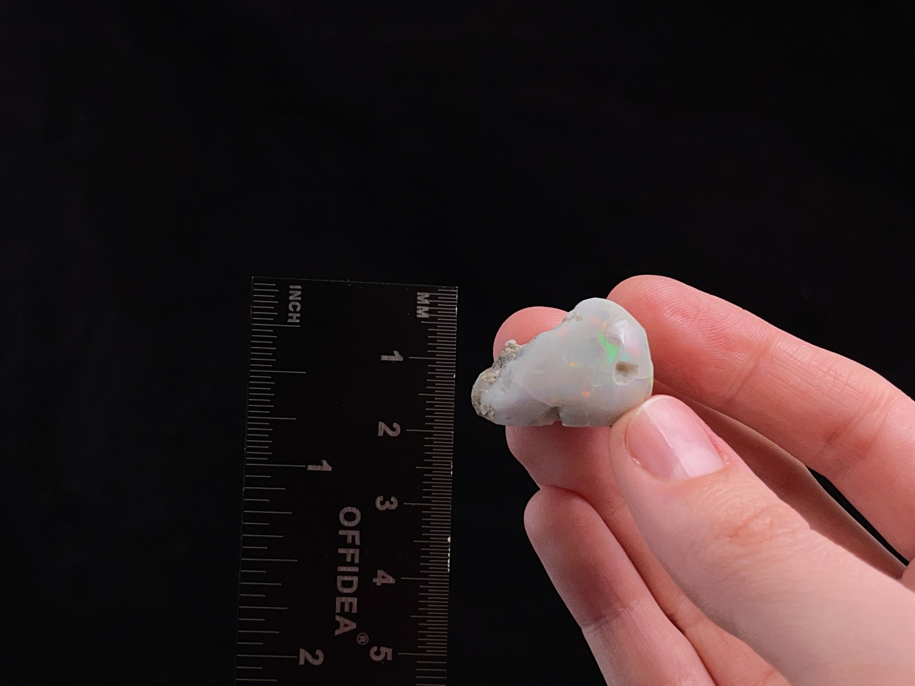 Natural Welo Opal Crystal - 3A XL Polished Window Raw Opal | October Birthstone Gemstone (45300) | Perfect for Jewelry Making, Healing Crystals & Home Decor