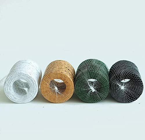 656 Feet Floral Binding Wire - Green Paper Covered Rustic Vine for DIY Flower Arrangements, Wedding Decorations, Wreath Making & Craft Projects | Perfect for Bouquets, Centerpieces & Home Decor