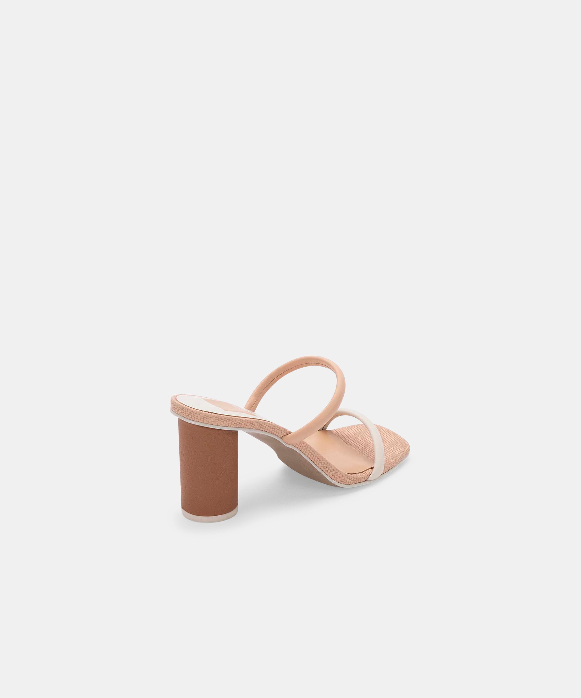Natural White Noles Heels - Comfortable & Stylish Women's Heels for Work, Parties & Special Occasions