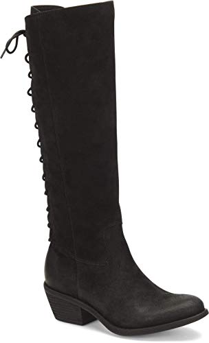 Black Oiled Cow Suede