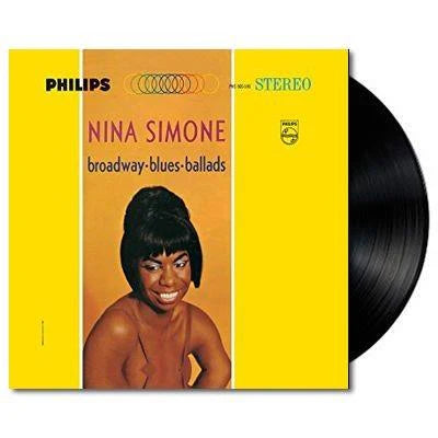 Nina Simone Broadway Blues Ballads Vinyl LP Record – Classic Jazz & Soul Music for Collectors, Perfect for Home Listening & Vintage Music Enthusiasts