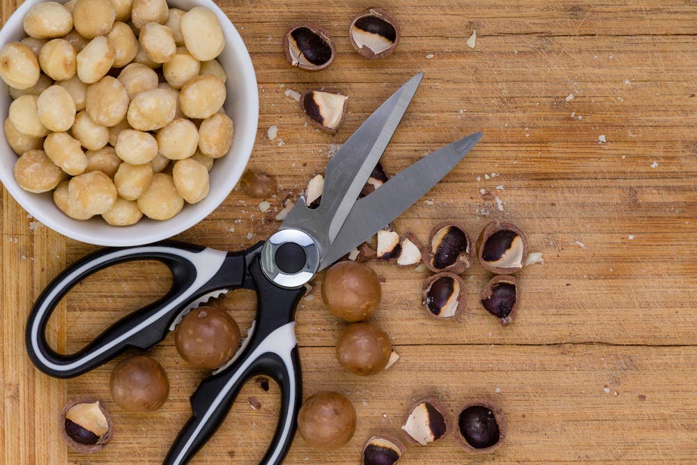 Premium Multi-Purpose Kitchen Scissors - Ultra Sharp & Dishwasher Safe for Cooking & Cutting