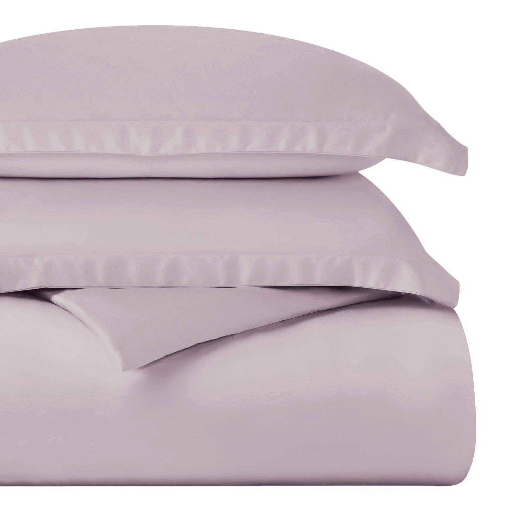 Premium Egyptian Cotton 400 Thread Count Duvet Cover Set - Ultra Soft & Breathable Bedding for Luxury Hotels & Master Bedrooms
