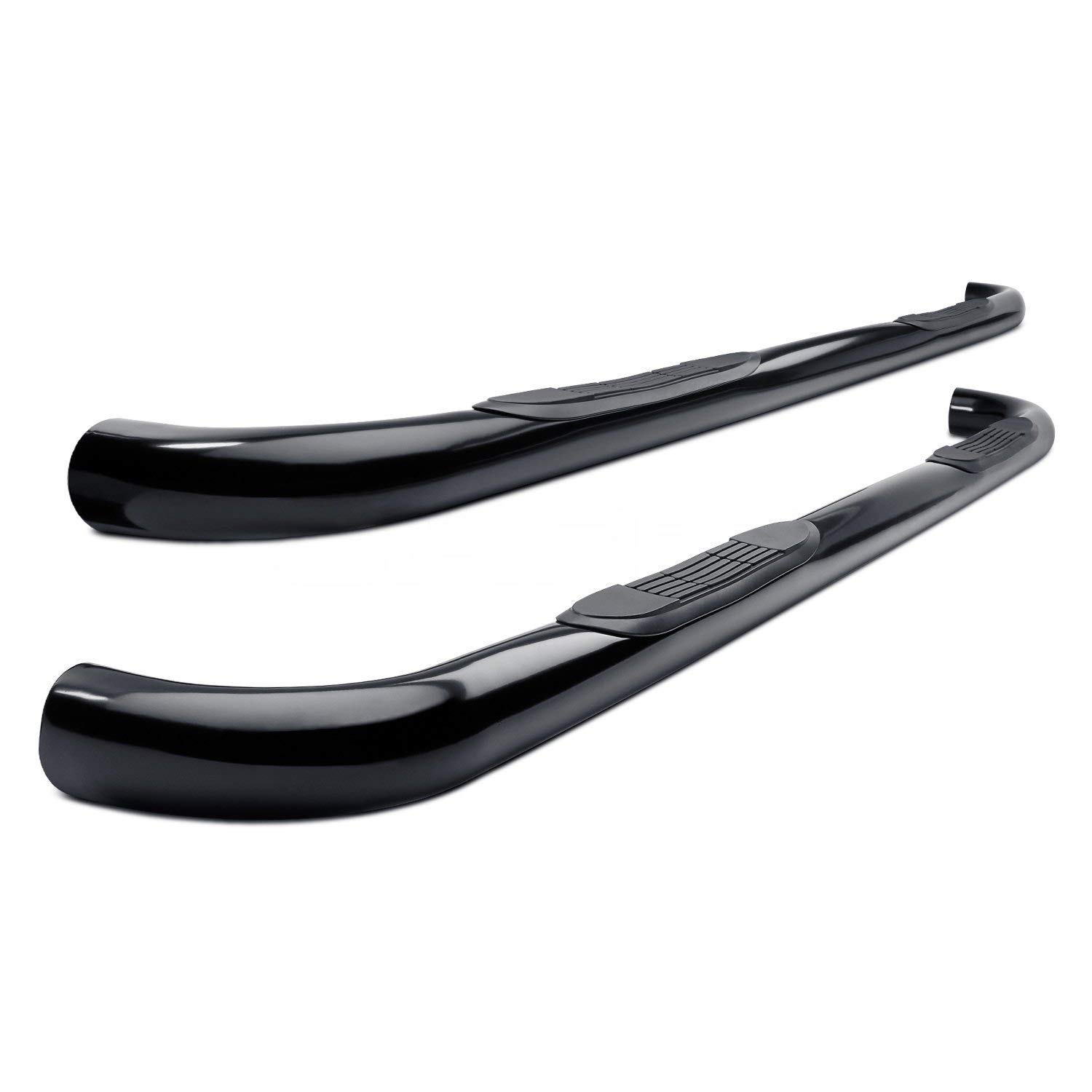 Steelcraft 212450 Black Nerf Bar - Heavy Duty Side Step for Trucks & SUVs - Perfect for Off-Roading, Work & Daily Driving