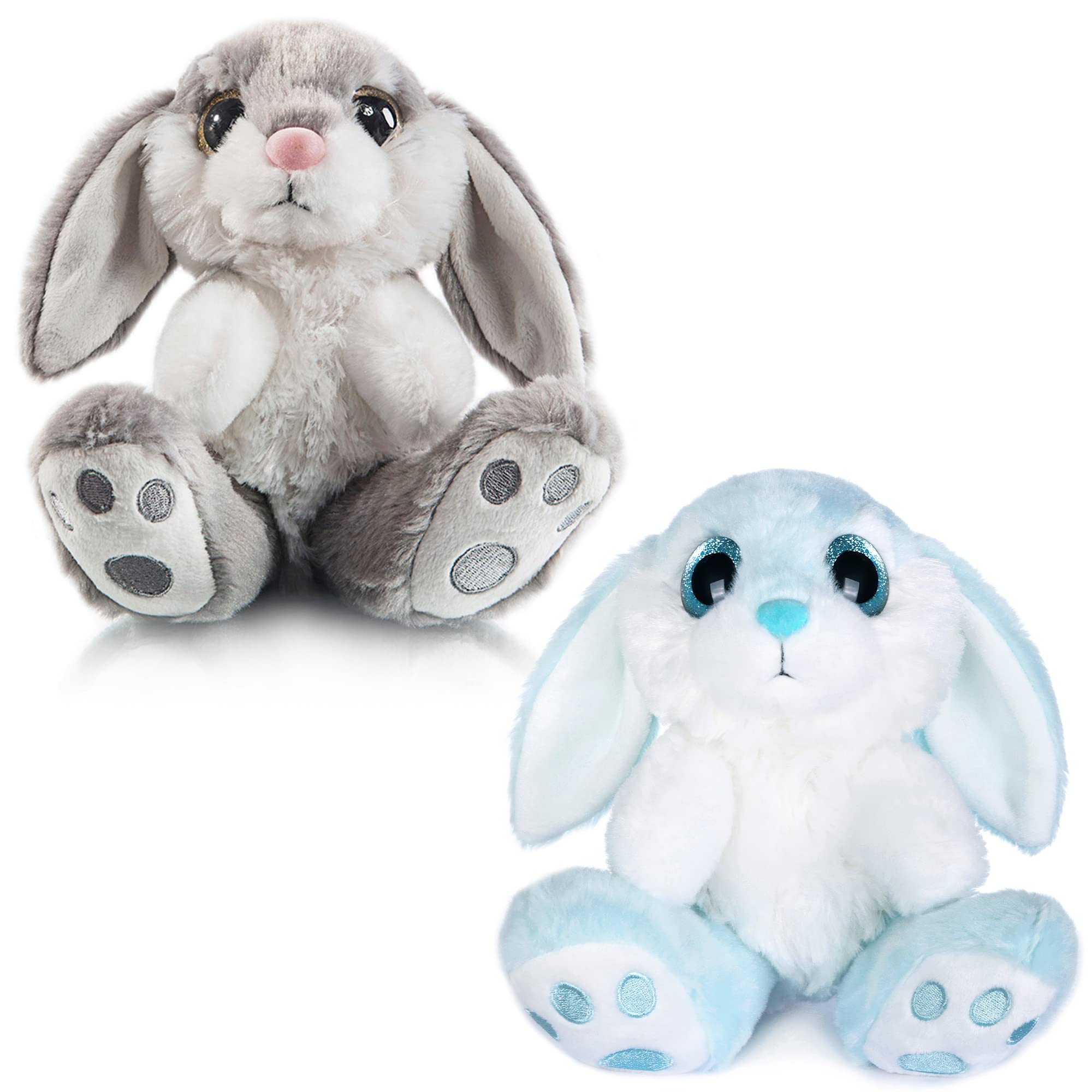 OLi Easter Bunny Stuffed Animal - Pack of 2 Soft 7