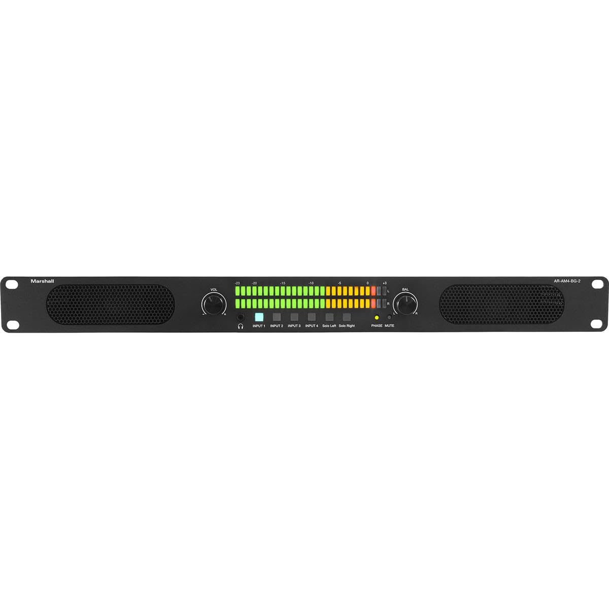 Marshall Electronics Professional Rackmount Multi-Channel Analog Audio Monitor System for Studio Recording & Live Sound Mixing