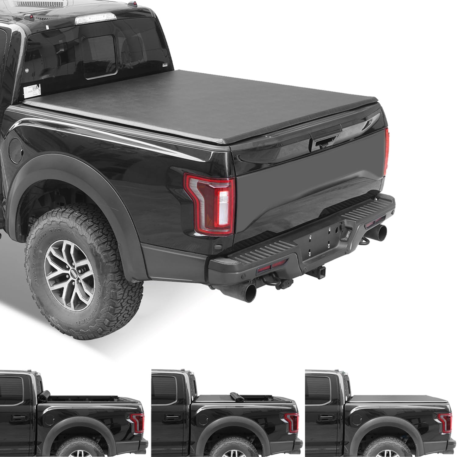 Soft Roll-up Truck Bed Cover for 2009-2025 Dodge Ram 1500 | 5'7
