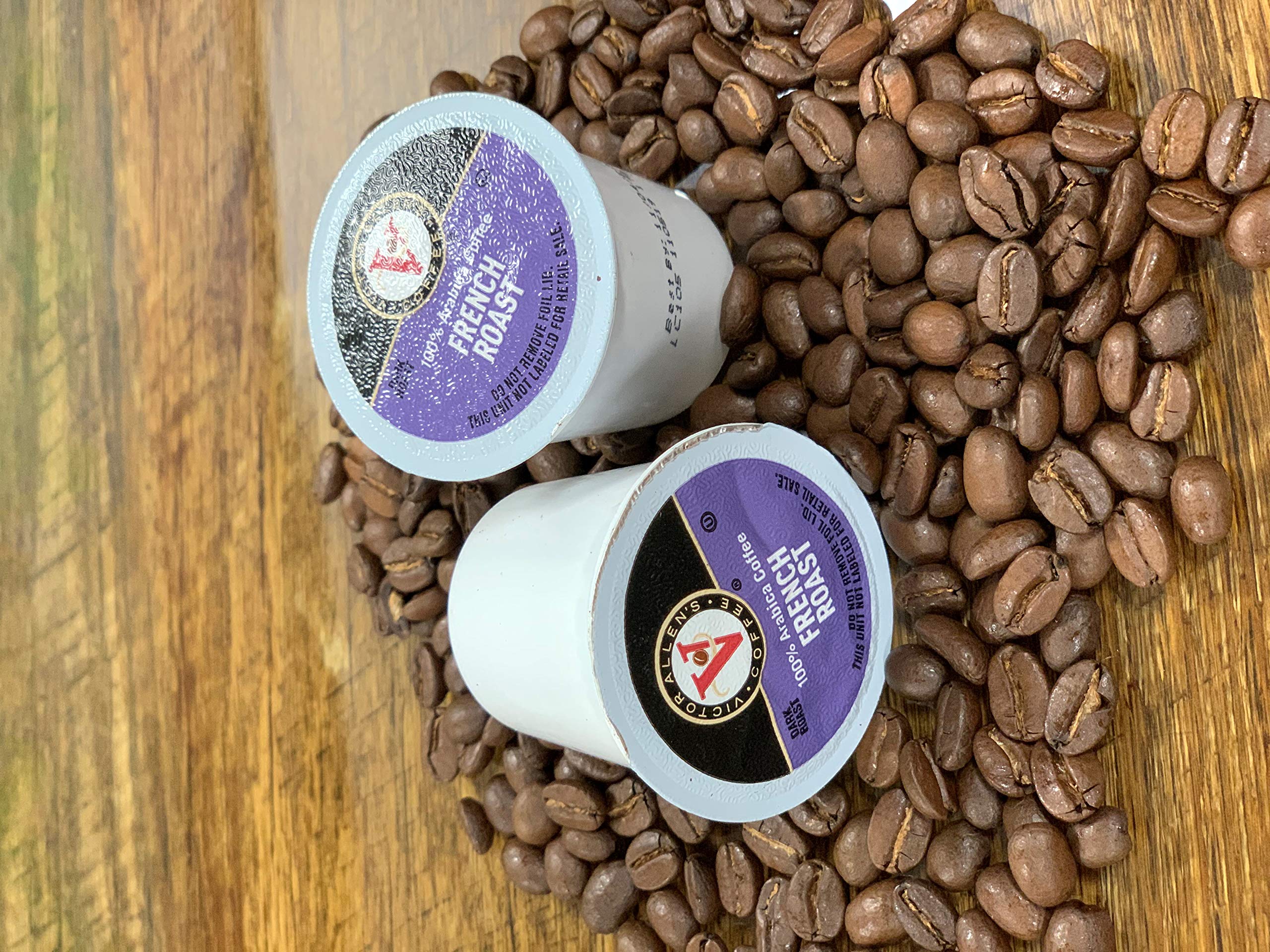 Victor Allen's Italian & French Roast Dark Roast Coffee Pods for Keurig K-Cup Brewers - 42 Count - Bold & Rich Flavor for Morning Energy or Office Break