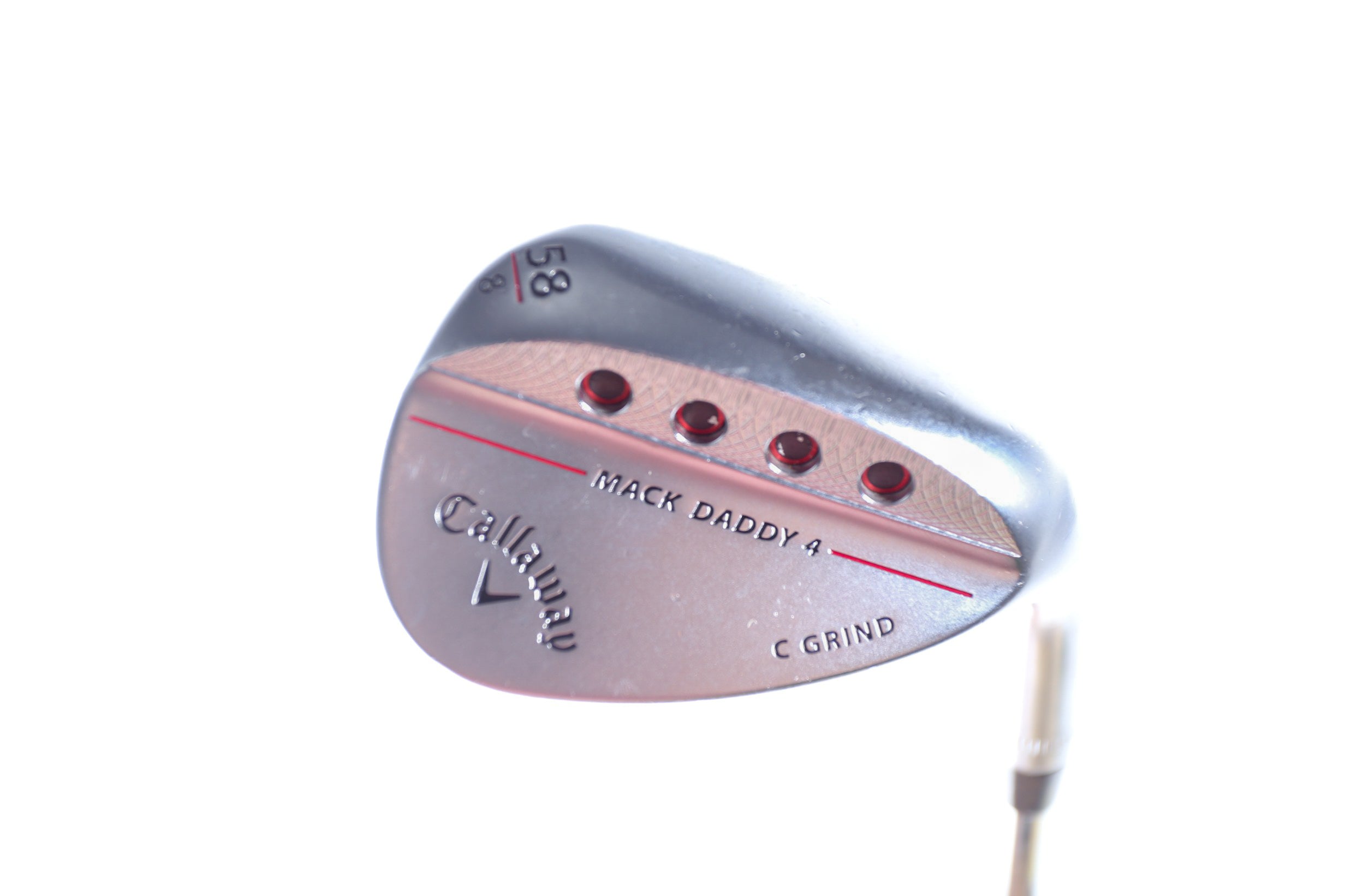 Used Callaway MD4 Chrome Lob Wedge 58° Stiff Flex Right Handed Golf Club - Perfect for Short Game Shots & Bunker Play