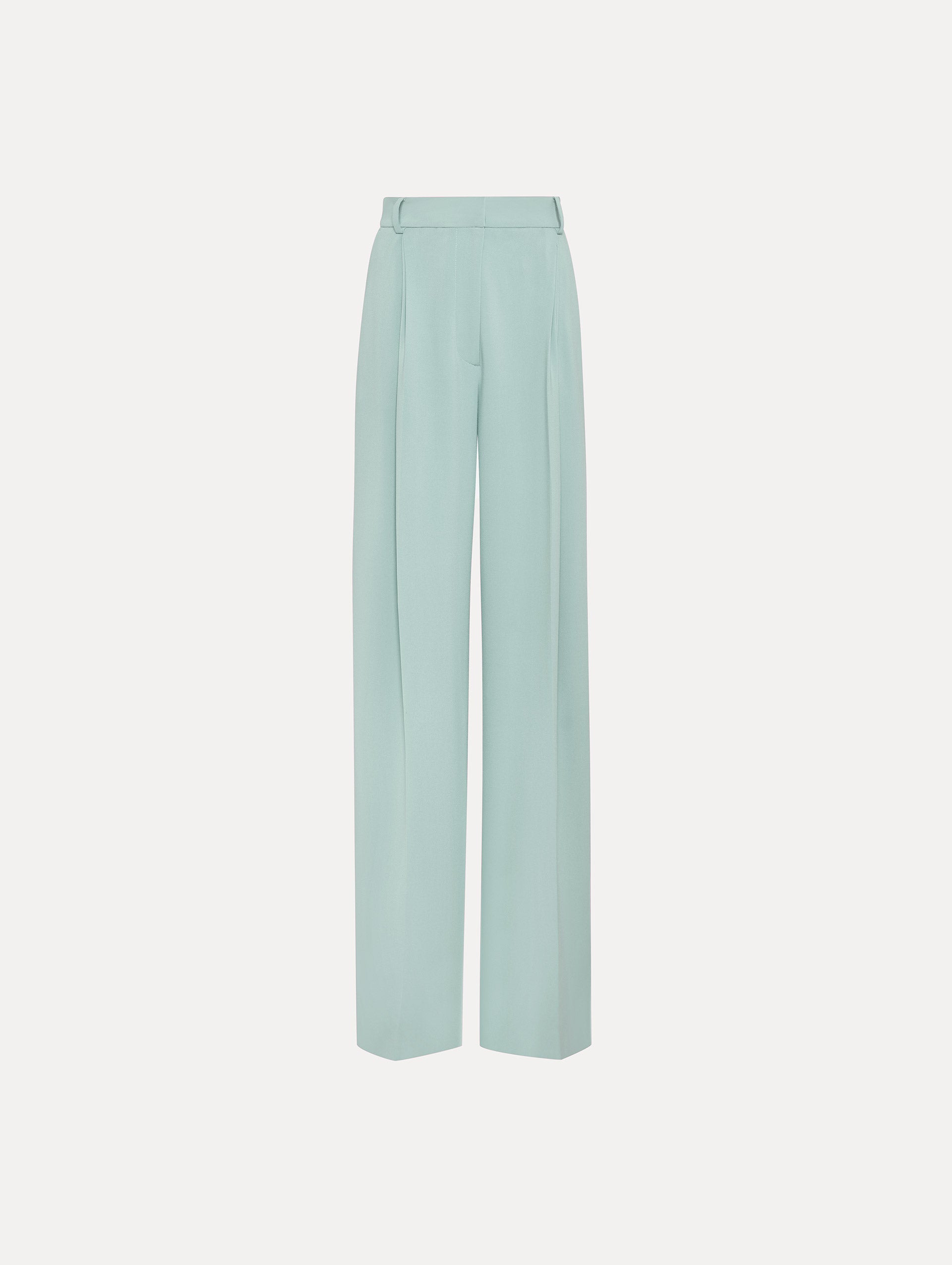 Luxury Wide Leg Silk Georgette Pants for Women - Elegant High Waist Palazzo Trousers for Office, Party & Special Occasions