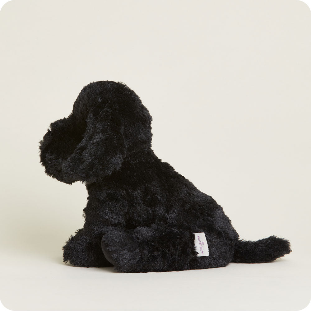 Black Labrador Warmies - Soft Plush Stuffed Animal with Heat Therapy for Kids & Adults - Perfect for Stress Relief, Anxiety Comfort & Sleep Aid at Home or Travel