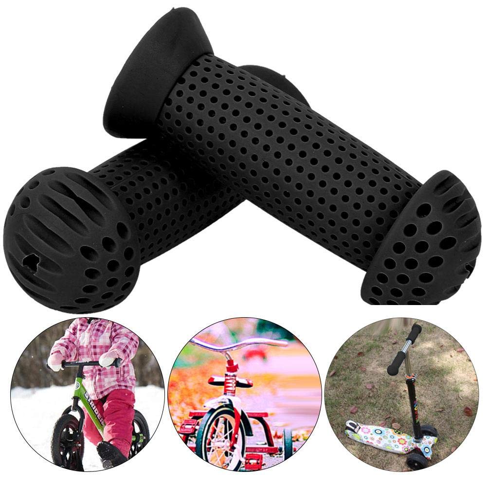 Alomejor 1 Pair Kids Bike Handlebar Covers - Soft Anti-Skid Bicycle Hand Grips for Safety and Comfort | Perfect for Children's Bicycles, Tricycles, and Balance Bikes | Outdoor Play, Commuting, and Family Cycling Adventures
