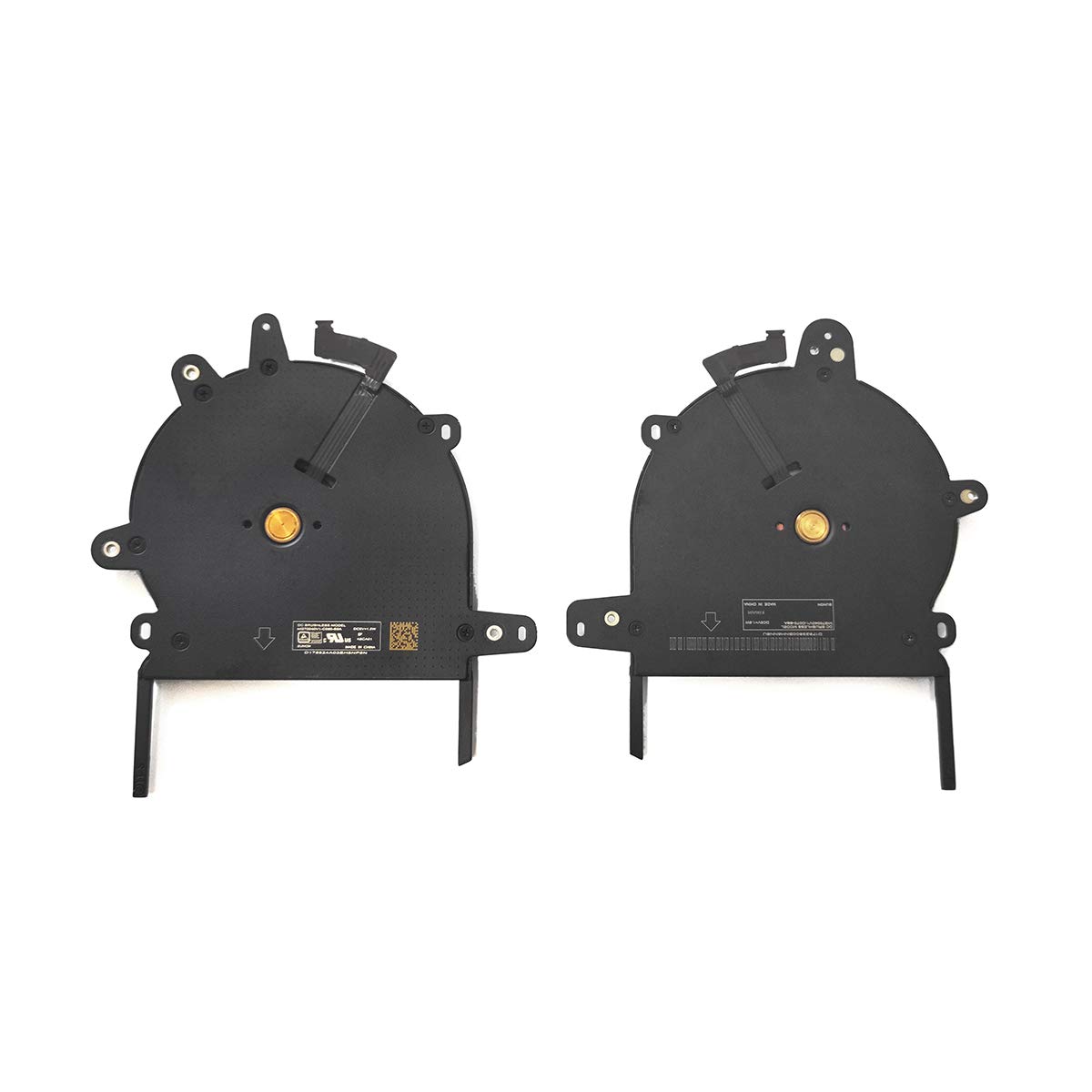 Original Left & Right A1706 A1989 Cooling Fan Replacement for Apple MacBook Pro 13