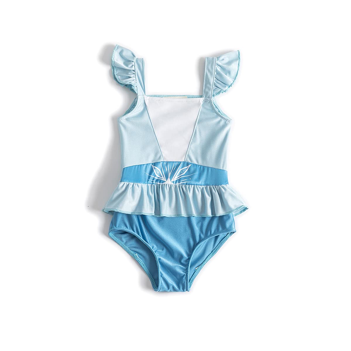 Girls One Piece Swimsuit | Infant & Toddler Bathing Suit | Cute Bikini Style Swimwear for Baby & Kids | Perfect for Pool, Beach & Summer Water Play