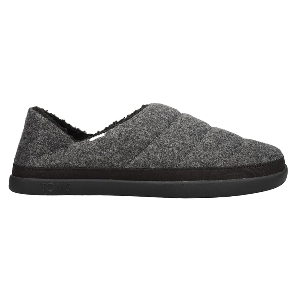 TOMS Women's Ezra Waffle Knit Clog Slippers - Comfortable House Shoes for Women, Cozy Indoor/Outdoor Slides - Perfect for Home, Lounge, and Quick Errands