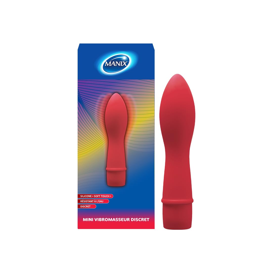 Manix Mini Vibrating Bullet - Discreet Personal Massager for Solo or Couple Use - Perfect for Travel, Relaxation & Intimate Moments