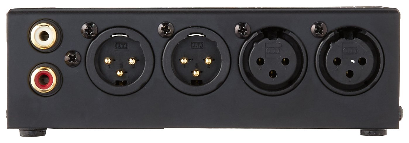 MB15b Promatch 2-Way Stereo Audio Converter - High Quality RCA to XLR Balanced Signal Adapter for Professional DJ Equipment & Home Theater Systems - Perfect for Studio Mixing, Live Performances & Audio Recording