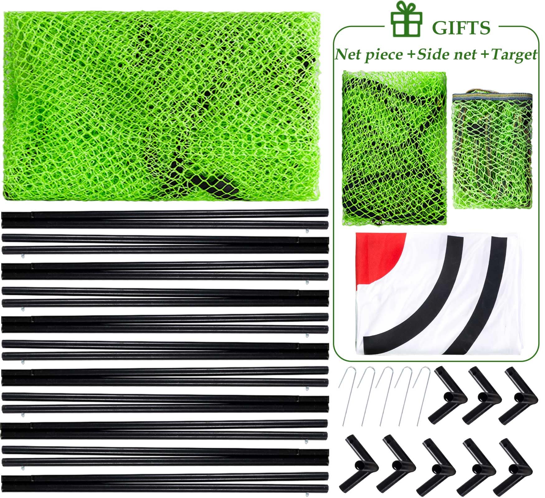 Premium Heavy Duty Golf Practice Hitting Net - Backyard & Indoor Driving Range with Portable Frame | Perfect for Home Training, Backyard Practice & Golf Swing Improvement