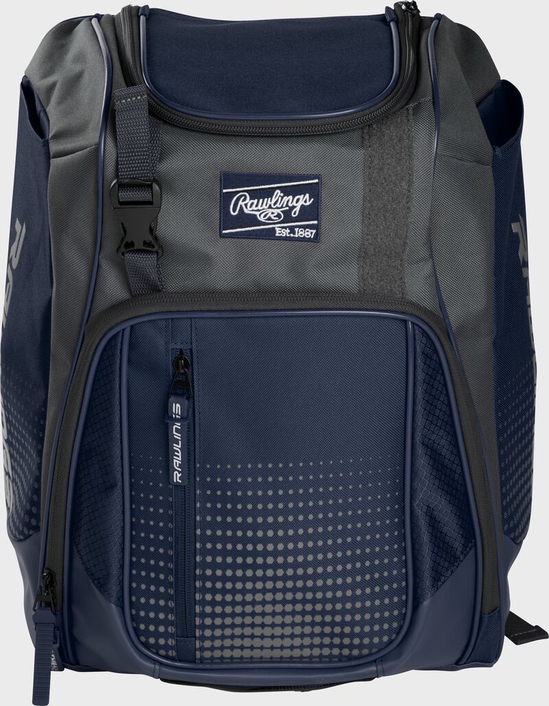 Rawlings Franchise Backpack - Durable Baseball Backpack for Players & Coaches - Perfect for Sports Gear, School & Travel