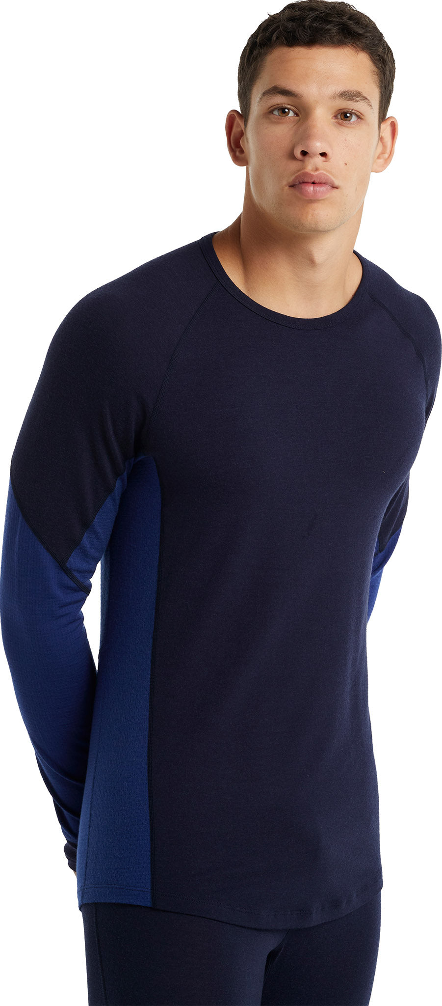 260 Zone LS Crewe Baselayer for Men - Long Sleeve Thermal Underwear with Round Neck | Warm Layering for Winter Sports & Outdoor Activities