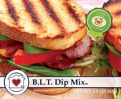 BLT Dip Mix - Classic Bacon, Lettuce & Tomato Flavor | Perfect for Parties, Potlucks & Game Day Snacks